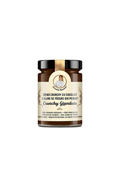 Remedia Crunchy Gianduia Crema Crunchy cu Ciocolata si Alune de Padure din Pi...