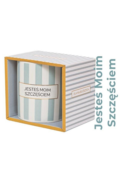 Be-Happy Gifts Cana cadou "Esti fericirea mea", cu cutie de prezentare, mesaj...