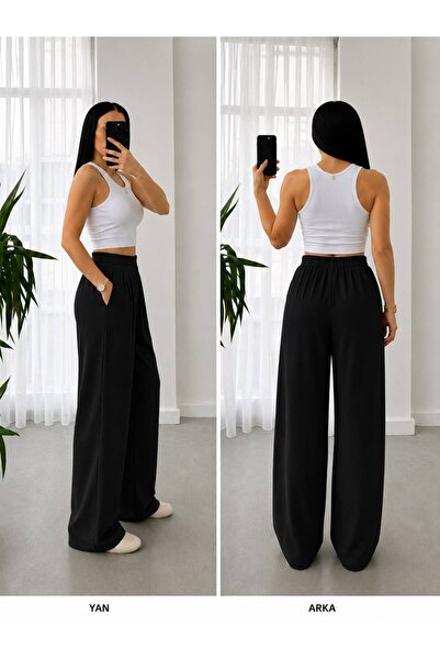 İkmal Linen Balloon Model Trousers