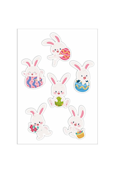 LearnHow Stickere decorative set 6 buc multicolor 12x18cm