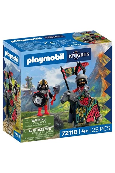 Playmobil Ιππότες Δράκων Αρχηγός και Πολεμιστής (72118)