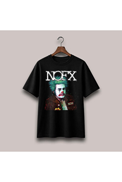 Grafftee Clothing Μπλουζάκι NOFX με στάμπα, unisex, oversized