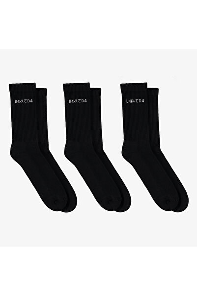 United United4 Classic 3-Pack Black Socks