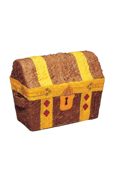 AMSCAN Pinata, Amscan, Model 'Cufar cu comori', 38.1 x 33 x 21.5 cm, Multicolor