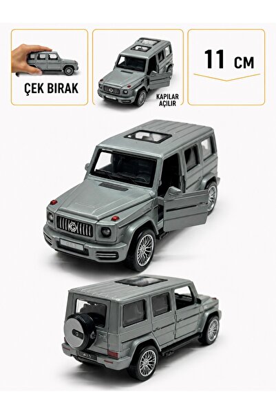 SCOWETTO 1:36 Scale Mercedes G63 Metal Model Car Gray