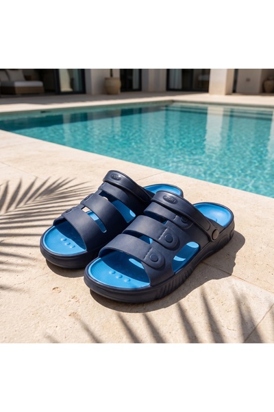 Fuzhoulanyang Men’s Summer Slippers, Lightweight Breathable Sandals, Comforta...