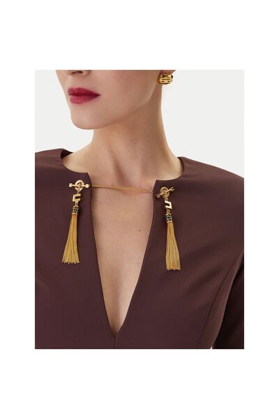 Elisabetta Franchi Rochie de cocktail pentru femei AM20B56E2 Bordeaux