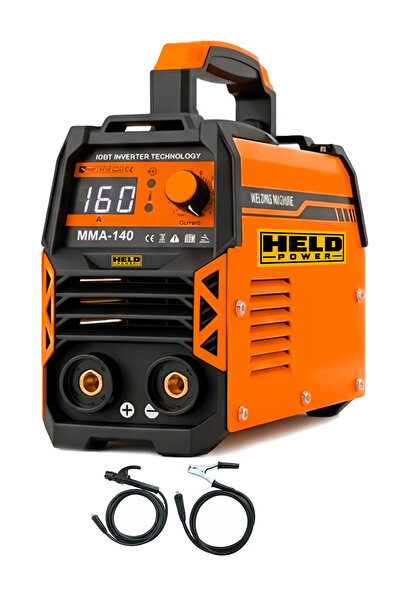 held power MMA-140 IGBT Inverter Teknolojili Dijital Ekranlı Çantalı Kaynak M...
