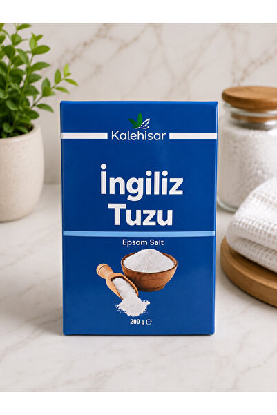 İngiliz Tuzu(Epsom Salt) 200g Rahatlatıcı & Detoks Etkili Doğal Tuz