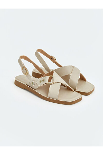 LC Waikiki Peak New Season Cross-Strapped Women's Sandals