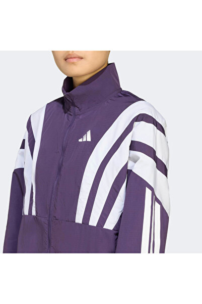 adidas Adizero Nyc Kadın Mor Koşu Rüzgarlığı