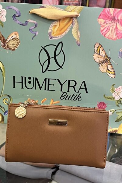 HÜMEYRA BUTİK Slim Wallet 1 Coffee
