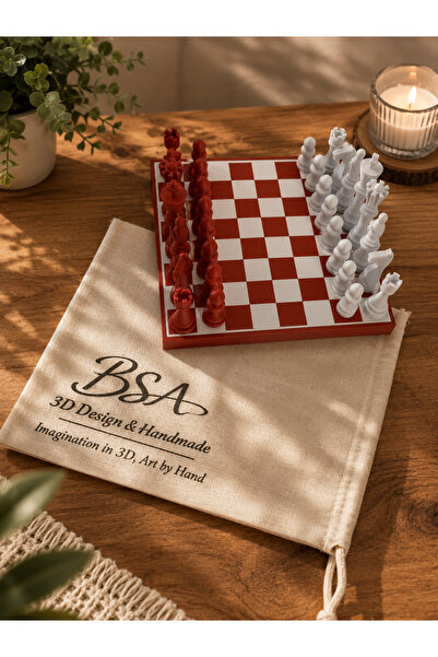 BSA AVM MİNİ SATRANÇ /KIRMIZI
