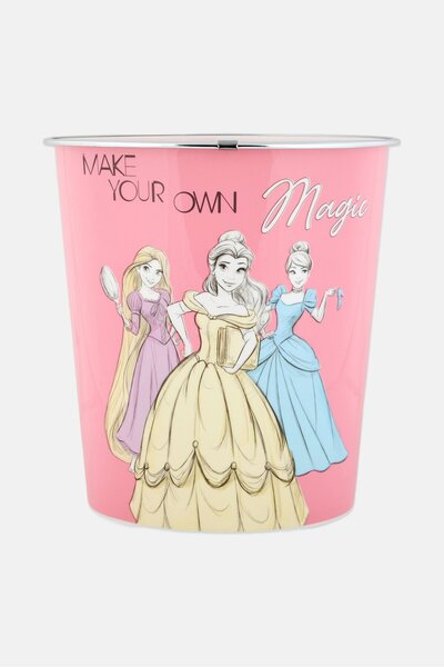 Disney Princess Dust Bin, Pink