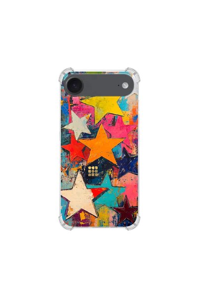 PrintiFy Kkapple iPhone 17 Air ile Uyumlu Düşlerin Dansı Serisi Yıldız Dansı ...