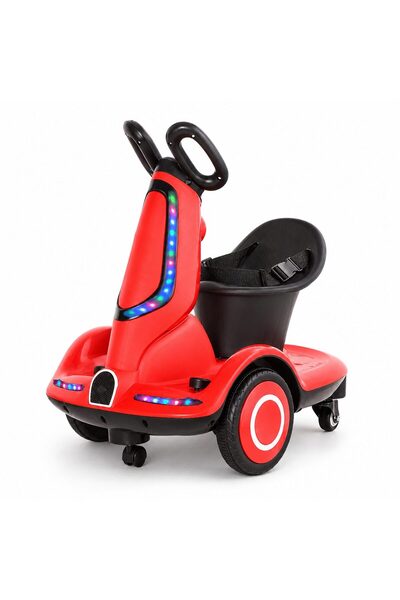 Flippy Masinuta Electrica pentru Copii, Flippy, Model Kart cu Rotire 360°, Te...