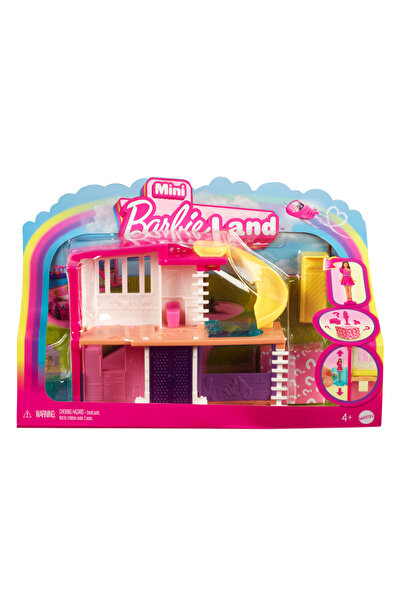 Barbie Set de joaca casuta si papusa Barbie, Mini Barbieland, HYF47