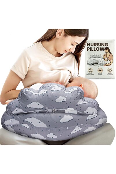 Arabest Nursing Pillow,Breastfeeding Pillow with Security Fence,Enhanced Supp...