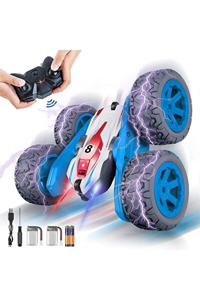 Arabest RC Car,Enduring Double-Sided Flip Stunt Car,2.4GHz High Speed,LED Lig...