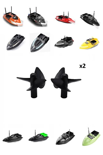 HobbyRcModels 7.4v Tüm Balık Sazan Yemleme Botlarına Uyumlu Yedek Pervane Sağ...