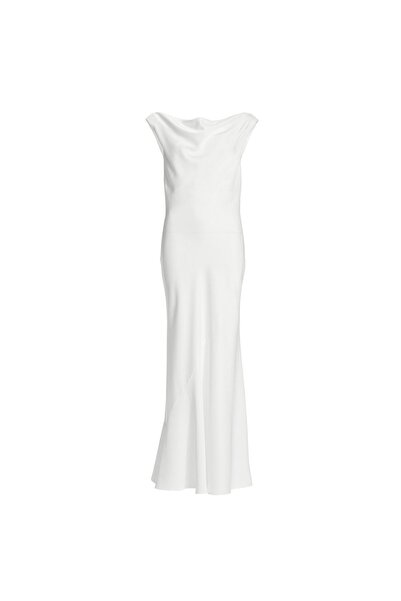 Swing Rochie de seară pentru femei 5AK14500 Albă