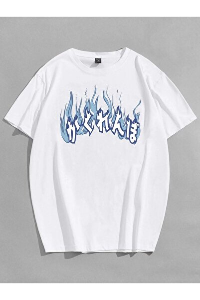 classy moda Unisex πολύχρωμο μπλουζάκι με στάμπα Oversize Streetwear Άνετη εφ...