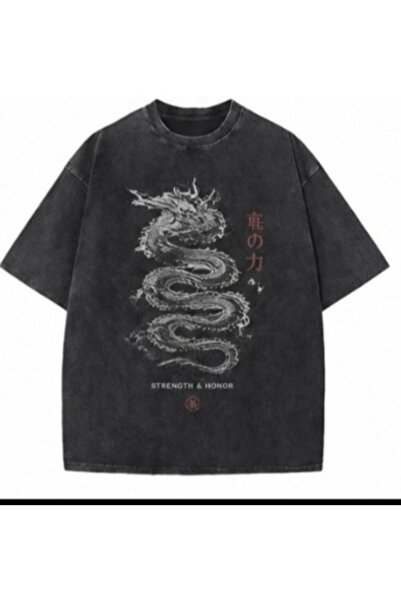 classy moda Unisex πολύχρωμο μπλουζάκι με στάμπα Oversize Streetwear Άνετη εφ...