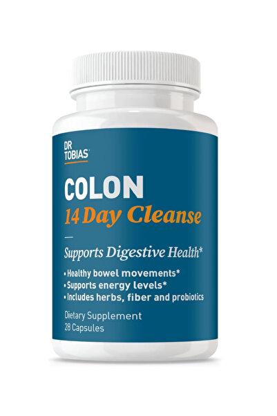 Dr Tobias Colon Cleanse - Relief & Gut Health Support for Women & Men 28 Caps