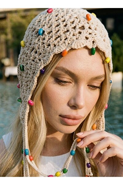 LAGRANZE Bohemian Style Cotton Knitted Headgear
