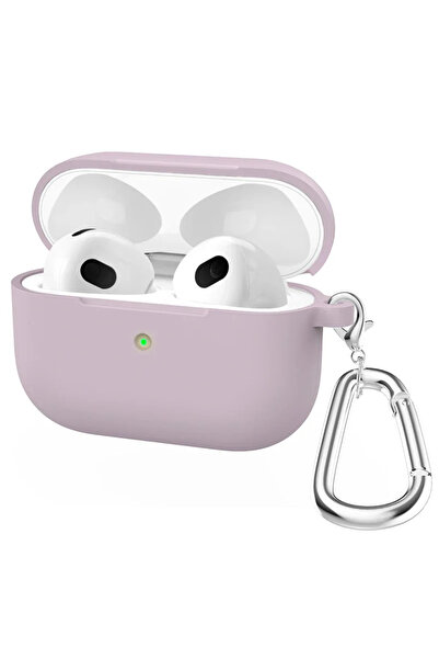 Choice16 حافظة سماعات أذن سيليكون Airpods 3 بنفسجية 10 لأجهزة Airpods 4 / 2 ح...