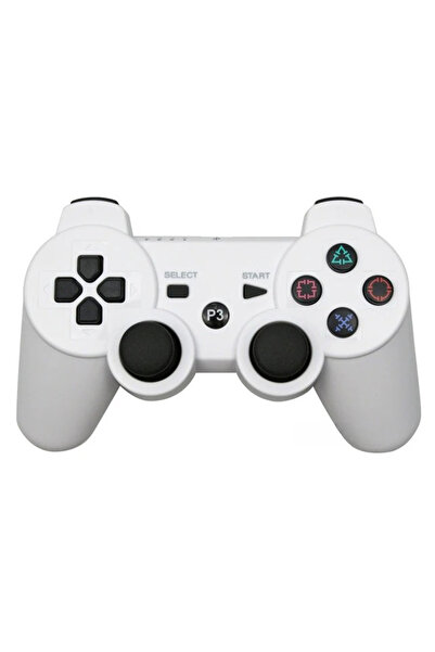 Choice White Bluetooth-Compatible Wireless Controller For PS3 Joystick Gamepa...