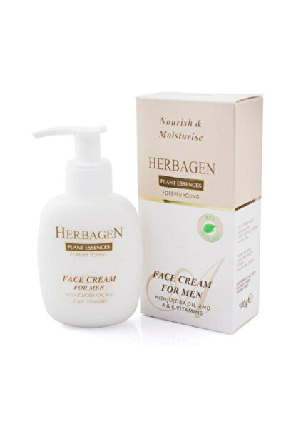 Herbagen Ανδρική Κρέμα Προσώπου με Έλαιο Jojoba και Βιταμίνες, 100γρ.
