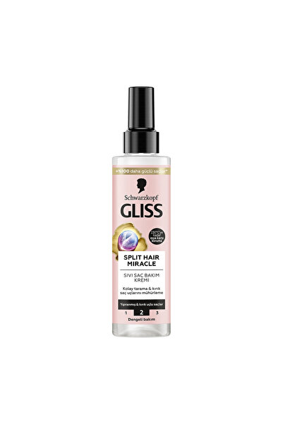 Gliss Split Hair Miracle Kırık Uçları Mühürleyen Sıvı Saç Bakım Kremi - İyoni...
