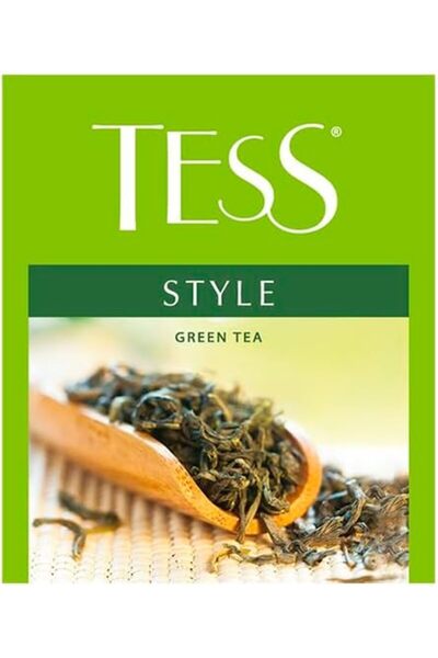 Tess STYLE GREEN TEA BAGS 100 Pcs (1.8gx100 pcs)