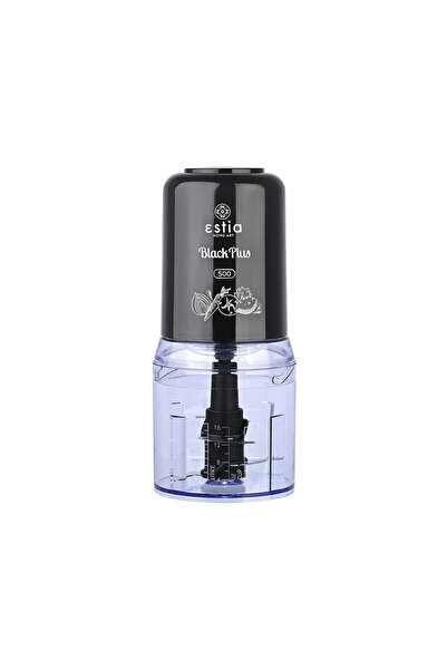 estia Gusto Black Plus 400w Πολυκόφτης με Πλαστικό Μπολ 500ml