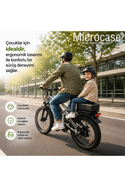 Microcase Su Geçirmez Elektrikli Bisiklet Bisiklet ve Sele Minderi AL5585
