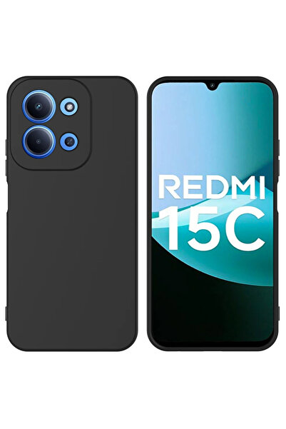 Techwave Μαλακή θήκη σιλικόνης για Xiaomi Redmi 15C μαύρο