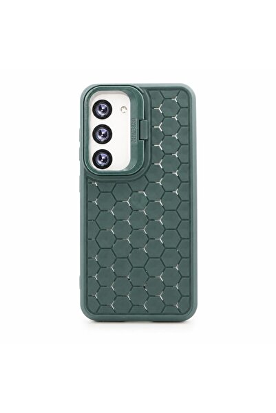 DARA TPU защитен калъф, DARA, за Samsung Galaxy S23, 3D куб, с ринг, защита н...
