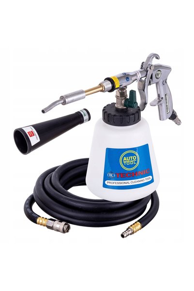 TC Technic Pistol de curățat tapițerie cu duză metalică + Furtun de cauciuc 5...