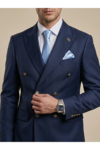 Elegance Costum Bărbați Slim Fit 2 Piese Elegant Sacou Pantaloni Nuntă Botez ...