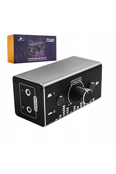 Spacetronik Splitter/Distribuitor audio pentru căști Aux 3,5mm SPH-AA03
