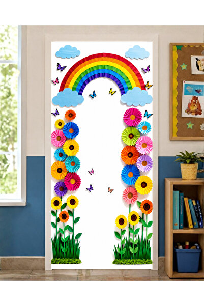 PROMISEBACKDROP2 190X75Cm Elastic Door Decoration, Fabric Door Dressing, Rain...
