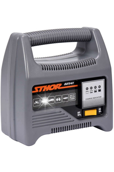 Sthor ÎNCĂRCĂTOR 12V 4A 60AH INDICATOR DE ÎNCĂRCARE LED