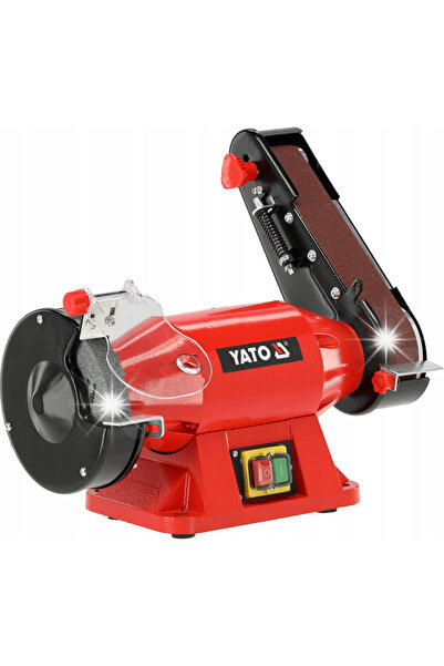yato Polizor de masă cu bandă, cu discuri de piatră, 520W, 150mm, 50x686, pen...