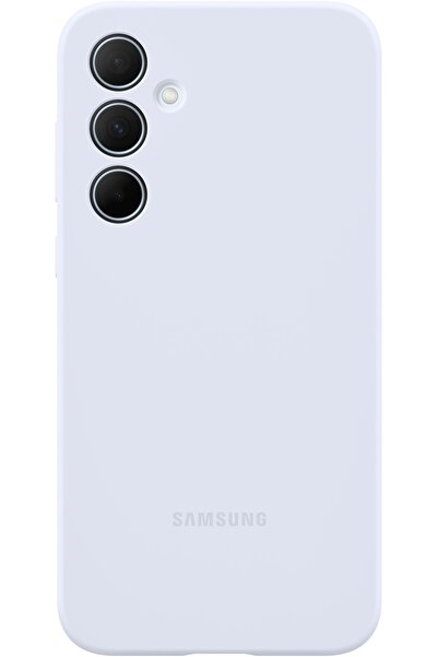 Samsung Galaxy Y Husă de silicon Samsung albastră pentru Galaxy A55 5G (EF-PA...