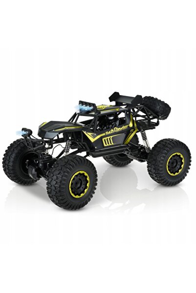 Stator MAȘINĂ MARE TELECOMANDATĂ TRACȚIUNE 4x4 AUTOPILOT RC METAL LUMINI 50cm
