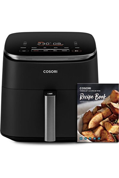 COSORI Friteuză cu aer cald fără ulei TurboBlaze Chef Edition 1725W 6L