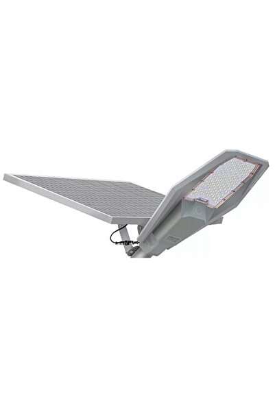 Volt Lampă solară, lampă stradală LED 120W, senzor de amurg, telecomandă