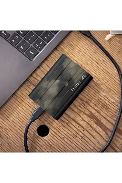 NO BRAND SSD extern dur 2TB, USB 3.0, unitate flash portabilă pentru laptop ș...