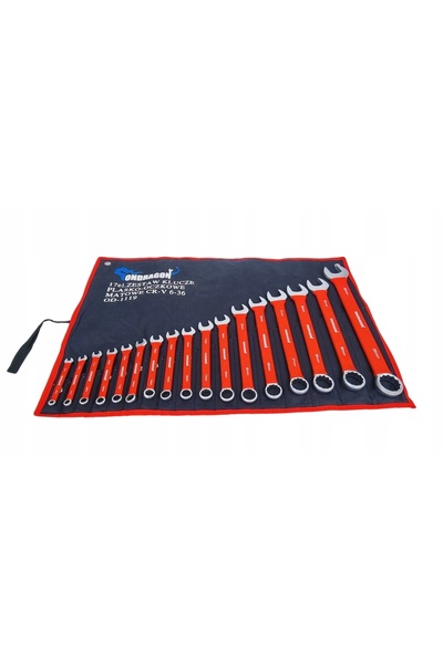 Ondragon Set de chei plate cu inel 6-36, set complet de chei plate cu cauciuc...